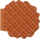 Блокнот ZiBi Chocolate Waffle 90x90 мм 80 листов нелинованный ароматизированная Soft Touch обложка (ZB.12470-40) - изображение 3
