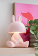 Lampka nocna dla dzieci Leitmotiv do pokoju dziecięcego bezprzewodowa Królik Różowa (8714302744372) - obraz 4