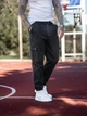 Мужские штаны карго теплые на флисе Teamv OVERSIZE Черные XL - изображение 3
