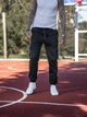 Мужские штаны карго теплые на флисе Teamv OVERSIZE Черные XL - изображение 6