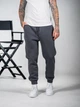 Мужские теплые спортивные штаны Teamv OVERSIZE 3 Графит S - изображение 1