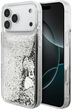 Панель Guess Liq. Glitter Charms для iPhone 17 Pro Silver - зображення 1