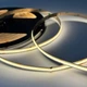 Преміум LED стрічка COB 24V 10W 3000K (теплий) 1000Lm 8mm - зображення 7