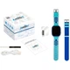 Детские водонепроницаемые смарт-часы AmiGo GO005 4G WIFI Thermometer (Blue) [59322] - изображение 7