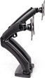 Настольное крепление для двух мониторов Vinga TD32-1152 10"-27" Black [85672] - изображение 2