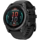 Смарт-часы Garmin Fenix E 47mm AMOLED Slate Gray Steel with Black Silicone Band (010-03025-03/01) [116556] - изображение 1