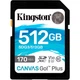 Карта памяти Kingston SDXC Canvas Go! Plus 512GB Class 10 UHS-I U3 V30 (SDG3/512GB) [100866] - изображение 1