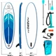 Надувная SUP доска AERO Board 2.0 (305х15х80см) 10' Blue Ocean [140348] - изображение 2