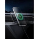 Автодержатель с беспроводной зарядкой Baseus CW01 Magnetic Wireless 15W Black (C40141001111-00) [143780] - изображение 6