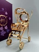 Фігурка з камінням Swarovski Коляска 7,5 см 1602439 - зображення 2
