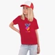 Детская футболка Лайк Стич (Likee Stitch) (25186-1596) 104-110 см Хлопок Красный - изображение 2