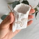 Мешочек из муслина для первого локона ребенка Молочный - изображение 4