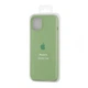 Чехол для iPhone 15 силиконовый Soft-touch Silicone Case Full Size (AA) Mint - изображение 3