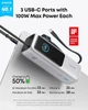 Универсальная мобильная батарея Anker Laptop 25000mAh 165W Silver (A1695H41) - изображение 4