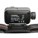 Налобный фонарь VIDEX VLF-H046Z (500 люмен, 12 режимов: белый, красный, зеленый свет + мерцание USB-C, IP65) - изображение 4