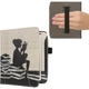 Обложка чехол с ремешком для руки kwmobile Bookstyle Handstrap для PocketBook 700 Era Girl and Books - изображение 1