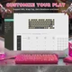 Механічна клавіатура ATTACK SHARK R82 HE Pink — магнітні перемикачі, 0.005 мм RT, RGB, 80 клавіш - зображення 7