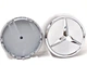Ковпачок заглушка Mercedes-Benz на литі диски 65mm JOR #5736-37600 JOR5736 37600 6082-SG - зображення 3