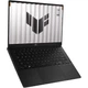 Игровой ноутбук ASUS TUF A14 FA401WU AMD Ryzen™ AI 9 HX 370 до 5, 10 ГГц, 14, 2, 5 КБ, IPS, 165 Гц, 16 ГБ LPDDR5X, 1 ТБ SSD, NVIDIA® GeForce RTX™ 4050 6 ГБ GDDR6 TGP 100 Вт, Jaeger Серый - изображение 18