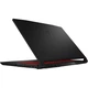 Игровой ноутбук MSI Katana GF66 12UEO- 1044XRO, Intel Core i7- 12700H до 4, 7 ГГц, 15, 6 Full HD, 16 ГБ, SSD 1 ТБ, NVIDIA GeForce RTX 3060 6 ГБ, Free Dos, черный - изображение 2