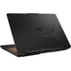 Ноутбук ASUS Gaming 15. 6 ASUS TUF F15 FX506LI, FHD 144Hz, Intel Core i7- 10870H, 16GB DDR4, 1TB SSD, GeForce GTX 1650 Ti 4GB, No OS, Bonfire Black - изображение 6