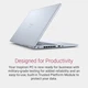 Ноутбук Dell Inspiron 16 Plus 7640 Ice Blue, з 16 дисплеєм і роздільною здатністю 2. 5K, Intel Core Ultra 7- 155H, 16GB LPDDR5X RAM, 1TB SSD, Intel Arc, Windows 11 Pro - изображение 4