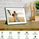 Цифрова фоторамка Frameo 10.1 дюймів 32Gb вбудованої пам'яті WiFi електронна рамка для фото додаток FRAMEO із сенсорним екраном 1280x800 HD IPS біла - зображення 9
