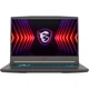 Игровой ноутбук MSI Thin 15 B12VE- 2673XRO, Intel Core i5- 12450H до 4, 4 ГГц, 15, 6 Full HD, 16 ГБ, SSD 512 ГБ, NVIDIA GeForce RTX 4050 6 ГБ, Free DOS, черный - изображение 1