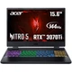 Игровой ноутбук Acer Nitro 5 AN515- 46 AMD Ryzen™ 7 6800H до 4, 7 ГГц, 15, 6 дюйма, Full HD, IPS, 144 Гц, 16 ГБ DDR5, 512 ГБ SSD, NVIDIA® GeForce RTX™ 3070 Ti 8 ГБ GDDR6, Obsidian Black - изображение 3
