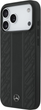 Панель Mercedes Leather Laurel Leaves Stripes MagSafe для iPhone 17 Pro Max Black (3666339506254) - зображення 2