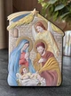 Серебряная икона Рождество Христово (С738 D756 OС) 10 х 14 см - изображение 3