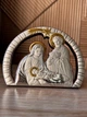 Серебряная икона Рождество Христово (С739 D691 O) 5х6,5см - изображение 2
