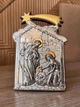 Серебряная икона Рождество Христово (С739 D666 O) 5х6,5см - изображение 3