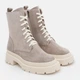 Жіночі зимові берці замшеві високі Ashoes 2905/1 37 24 см Св.Бежеві (ROZ6501005202) - зображення 3