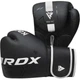 Боксерские перчатки RDX F6 Kara Matte White 8 унций (BGR-F6MW-8OZ) - изображение 3
