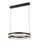 Подвесная LED-люстра VALESO G 2919/500D 108W, с пультом 2.4G с затемнением Черный+Золото - изображение 1