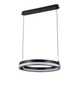 Подвесная LED-люстра VALESO G 2919/500D 108W, с пультом 2.4G с затемнением Черный+Золото - изображение 2
