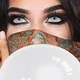 Натуральные серые контактные линзы - Айс Оушен 2шт. от ELITE Lens - изображение 1