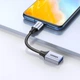 Перехідник UGREEN US378 USB-C to USB 3.0 OTG Alu Case with Braid 10cm Black (70889) - зображення 6