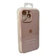 Чохол для смартфона Silicone Full Case AA Camera Protect for Apple iPhone 16 Pro 15,Pink Sand (FullAAi16P-15) - изображение 2