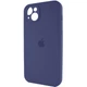 Чохол для смартфона Silicone Full Case AA Camera Protect for Apple iPhone 15 7,Dark Blue (FullAAi15-7) - изображение 3