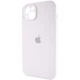 Чохол для смартфона Silicone Full Case AA Camera Protect for Apple iPhone 14 8,White (FullAAi14-8) - изображение 3
