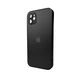 Чохол для смартфона AG Glass Matt Frame Color Logo for Apple iPhone 11 Graphite Black (AGMattFrameiP11Black) - изображение 1