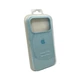 Защитный чехол-накладка Silicone Full Case AA Open Cam для Apple iPhone 17 Pro Max Mist Blue (FullOpeAAi17PM-27) - изображение 3