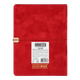 Щоденник датований Buromax Velour зі штучної шкіри А5 336 сторінок червоний BM.2134-05 - изображение 2