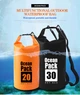 Гермомешок Ocean Pack 20L сверхпрочный материал (ПВХ) герметичный рюкзак, водонепроницаемая сумка Красный - изображение 6
