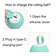 Смарт игрушка вращающийся мячик для котов и маленьких собак Smart Cat Ball Toys Blue. Игрушка для кошки - изображение 6