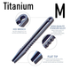 Титановый Пинцет для бровей Titanium Premium Mini SOD-M 46mm. Косметические пинцеты для коррекции формы бровей - изображение 1