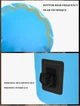 Гермомешок Ocean Pack 20L сверхпрочный материал (ПВХ) герметичный рюкзак, водонепроницаемая сумка Оранжевый - изображение 5
