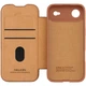 Чехол-книжка кожаный Nillkin Qin Pro Camshield для Apple iPhone 17 Air (6.5") Brown - изображение 5